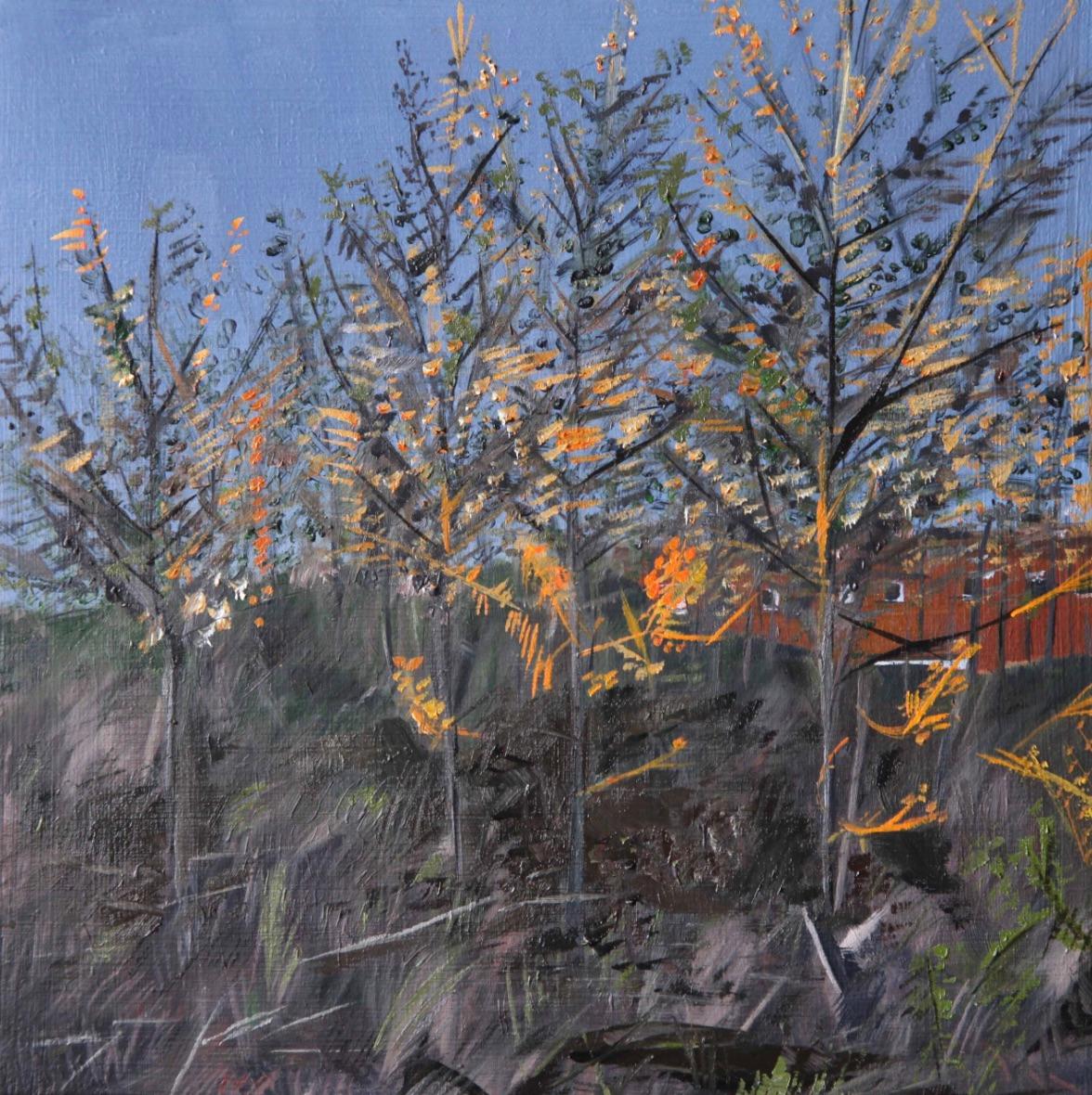 Landscape Painting Eugenia Elder - Buis de sureau