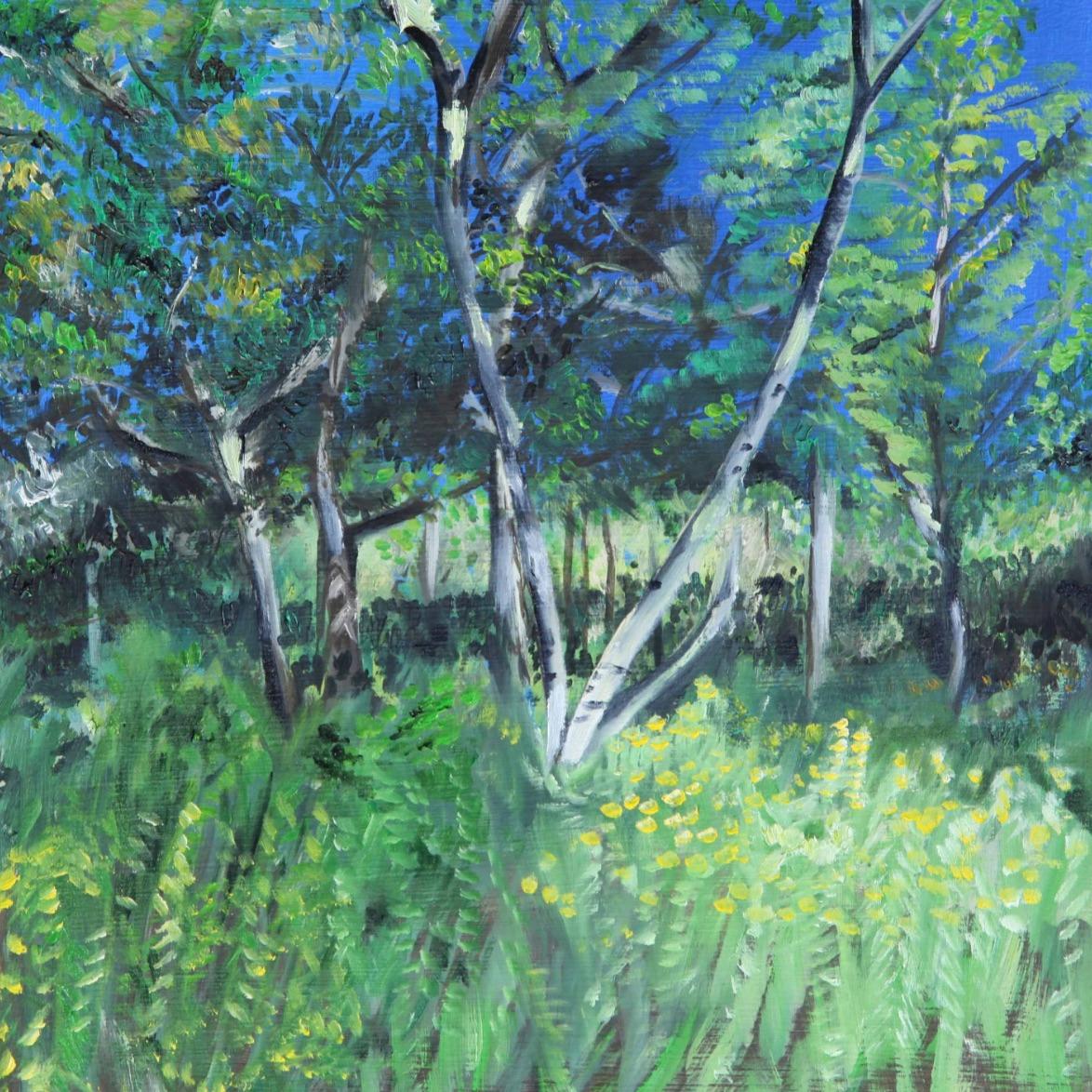 Landscape Painting di Eugenia Elder - Pilastri