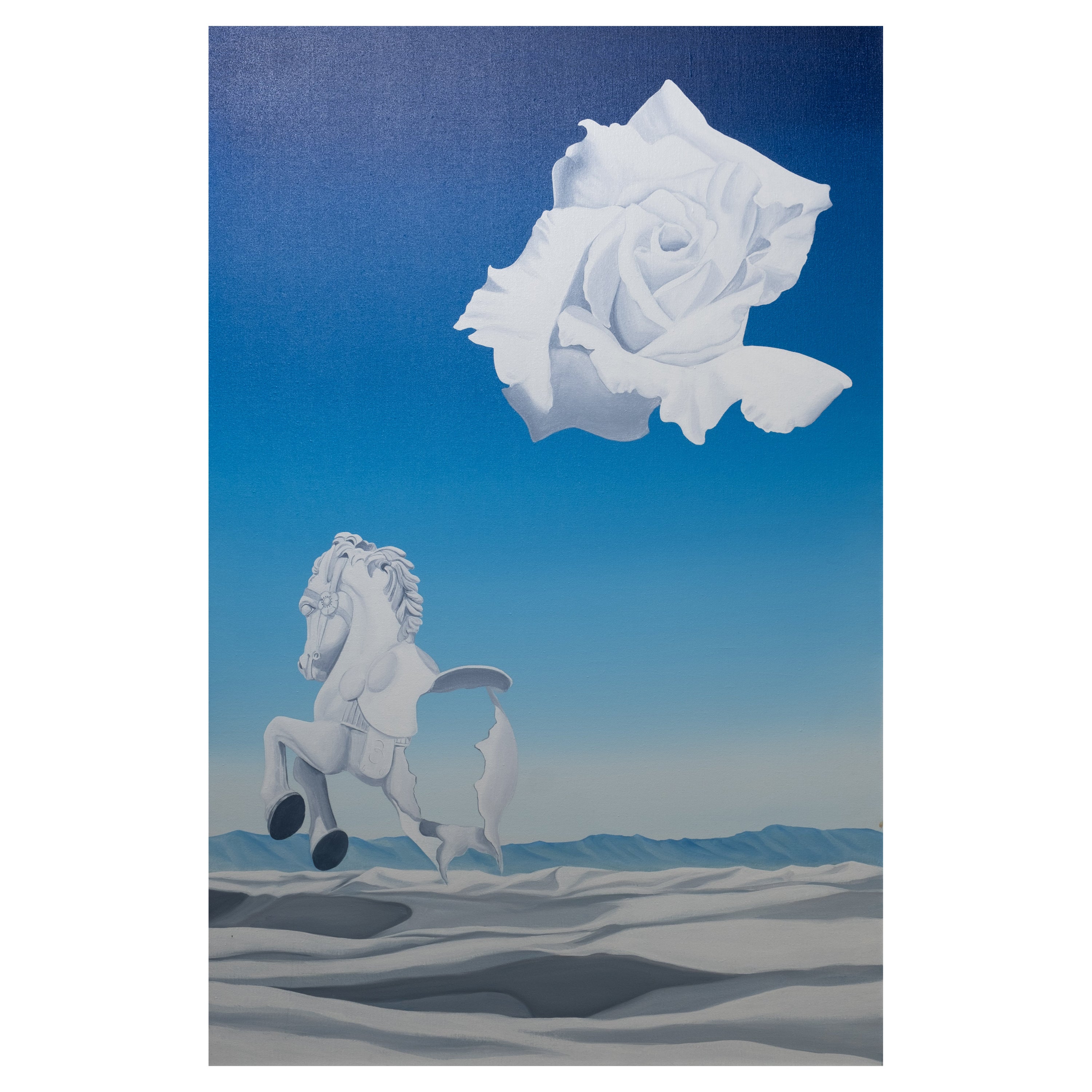 Eugenio Benini (Italian, born 1941). 
The Turning
. Acrylic on Canvas