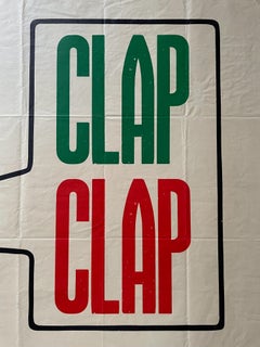 Eugenio Carmi Serigraph "CLAP CLAP"