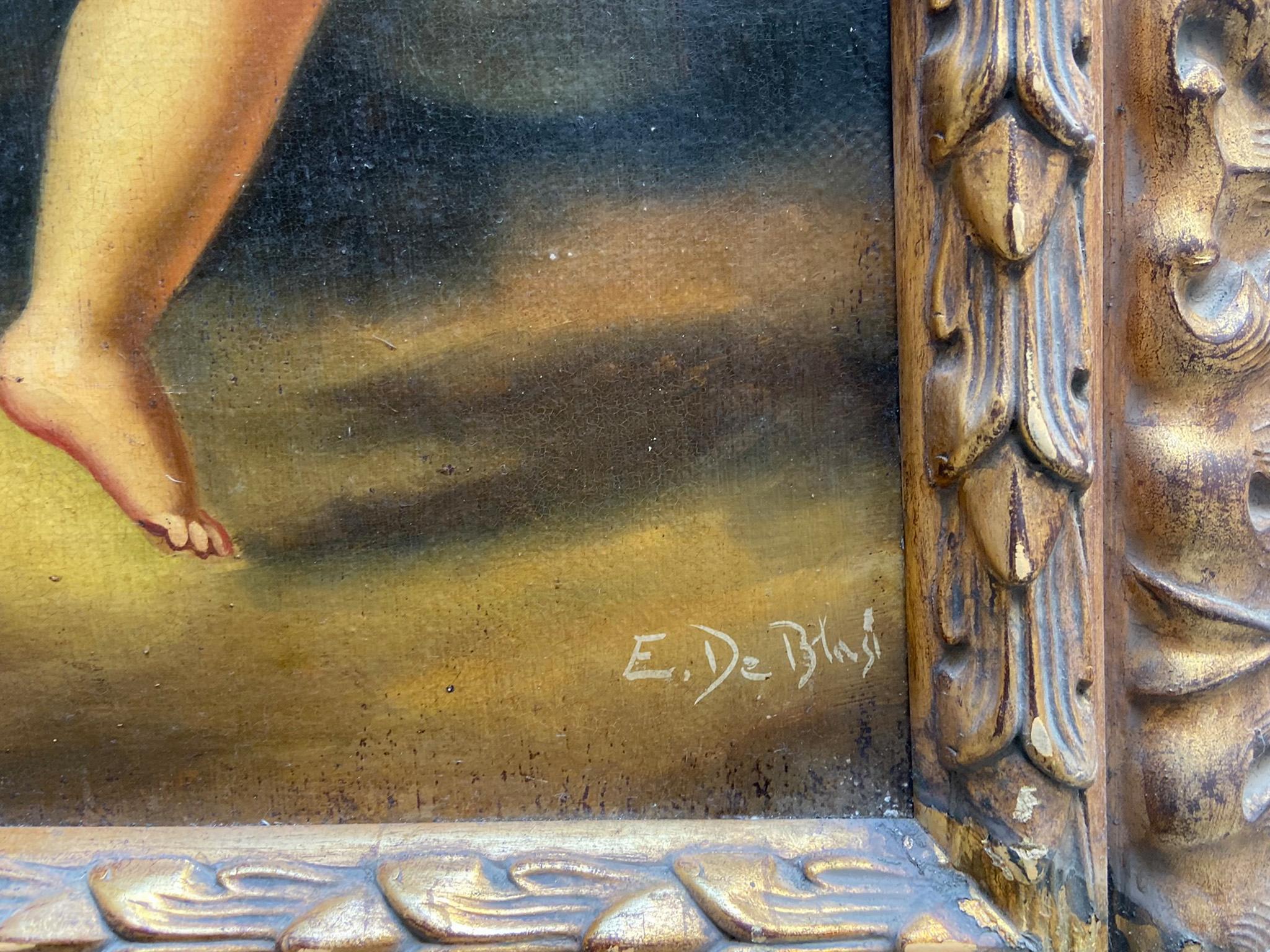 PERSEO Y ANDROMEDA- A la Manera de A.R. Mengs- Italia- Pintura Figurativa en venta 1