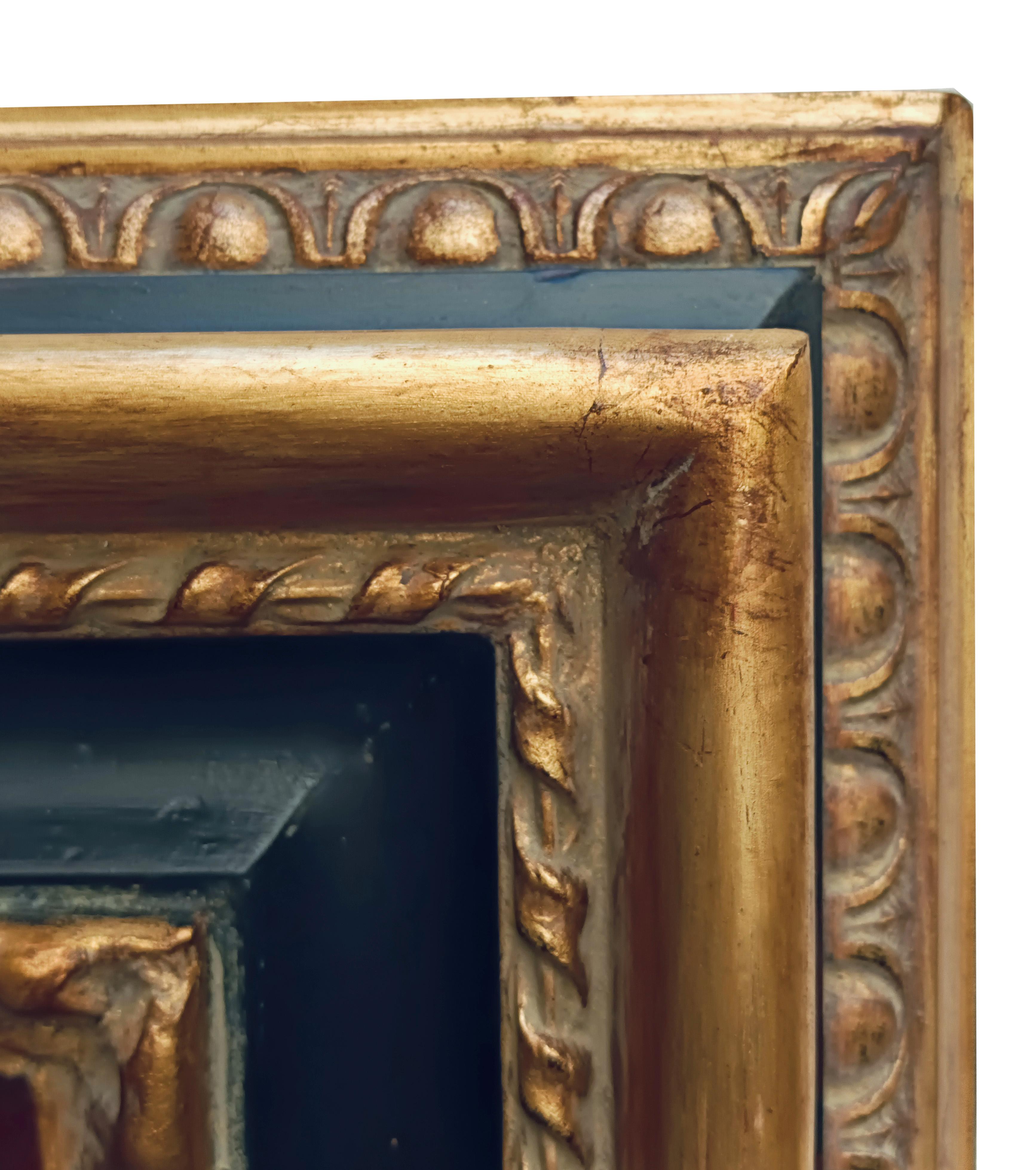 SCENE WITH MINSTREL – Eugenio De Blasi – Italien – Ölgemälde auf Leinwand im Angebot 12