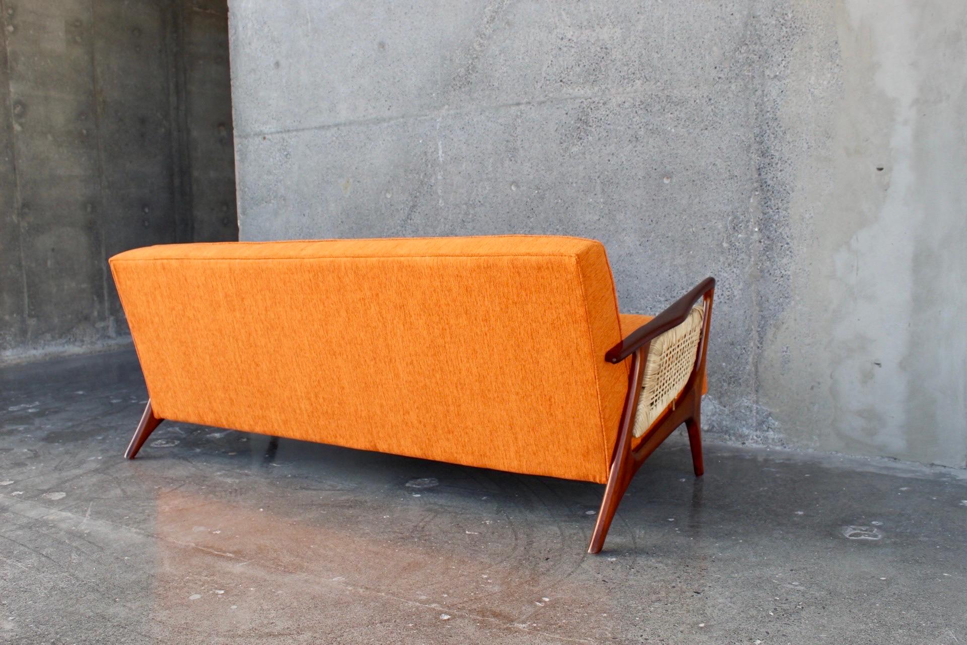 Mid-Century Modern Eugenio Escudero Sofa For Sale