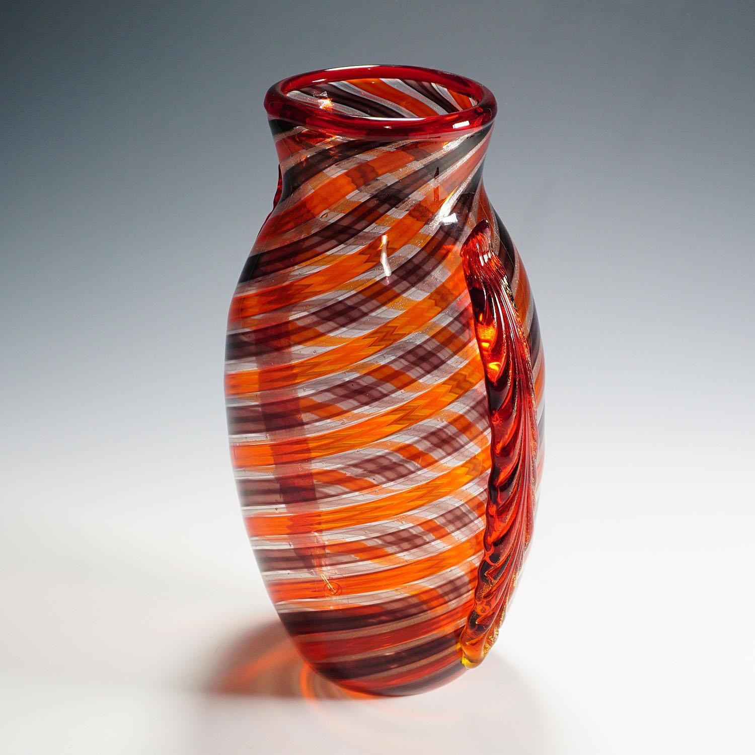 Eugenio Ferro, Vase « A Spirale » de Murano, 2009 Bon état - En vente à Berghuelen, DE