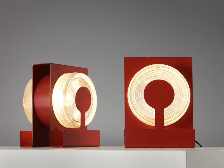 Italian Eugenio Gentili Tedeschi Table Lamp 'Yoyo' for Fontana Arte  For Sale