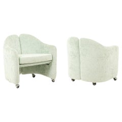 Eugenio Gerli for Tecno. Pair of “PS142” armchairs. 1960s.