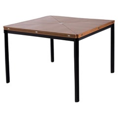 Vintage Eugenio Gerli Italian extending table for Tecno T92, LABEL