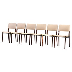 Eugenio Gerli S82 Dining Chairs Set of Six by Tecno, Italy, circa 1960