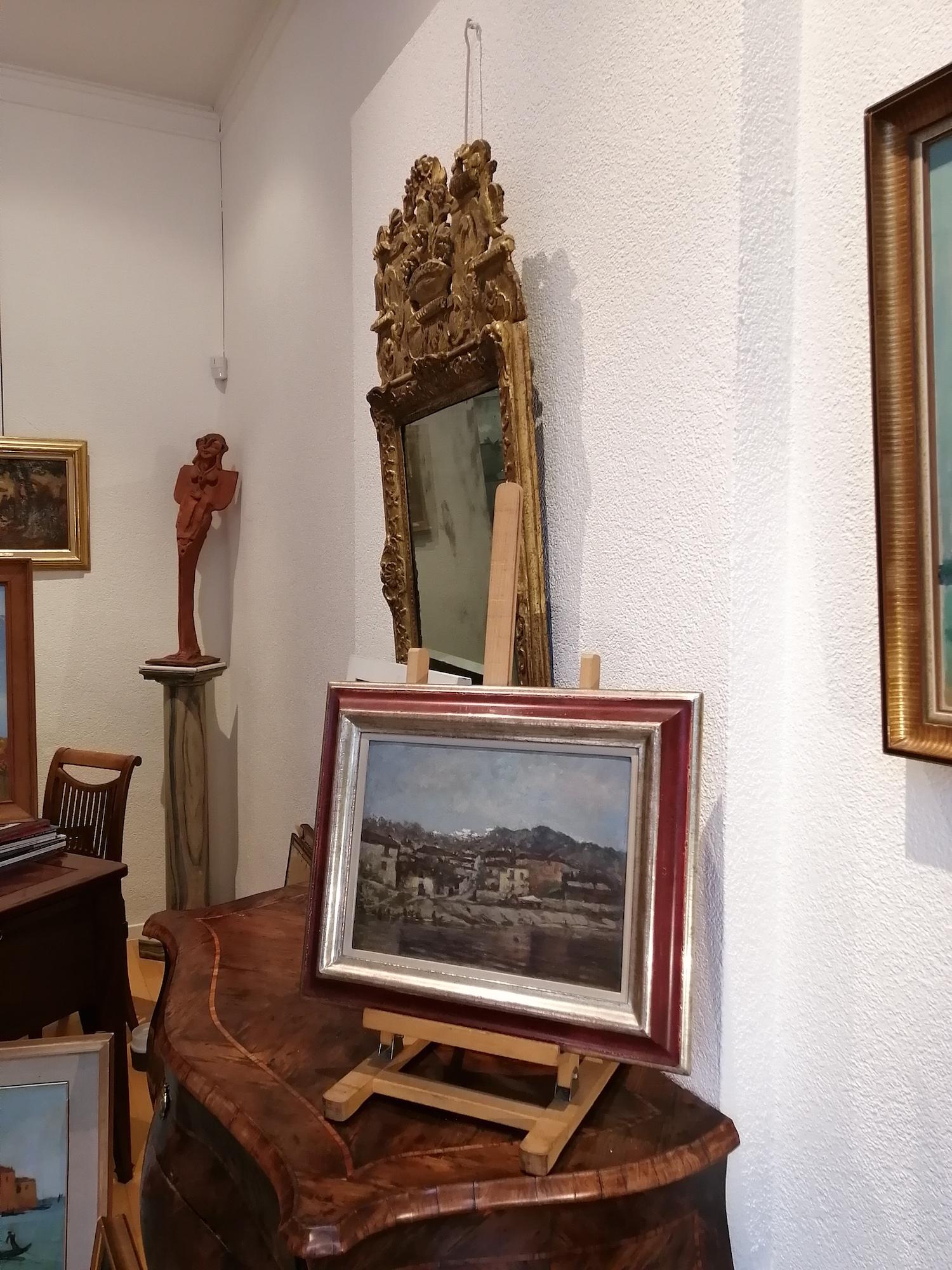 Lago Mayor - Painting de Eugenio Gignous