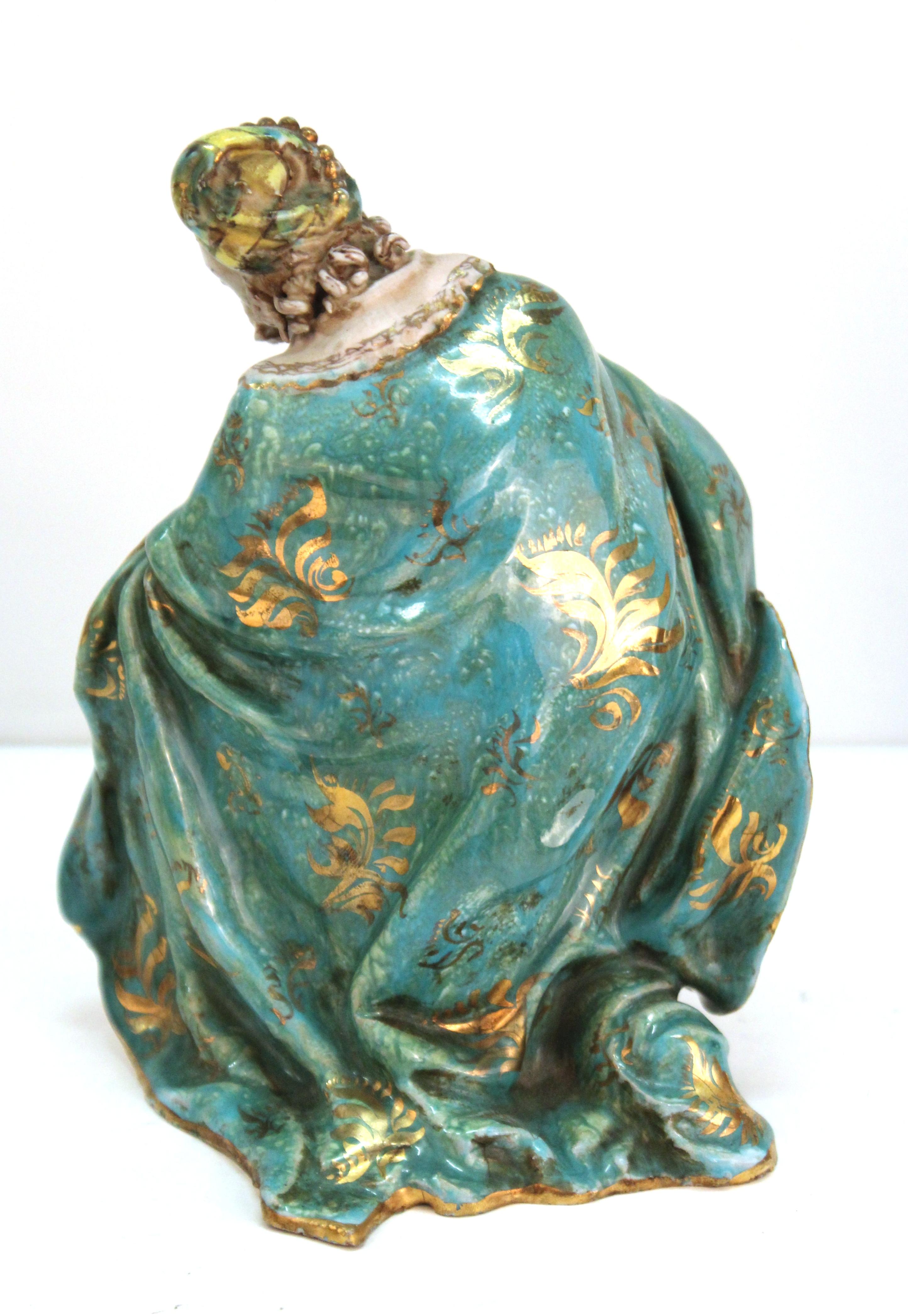 Eugenio Pattarino Italian Glazed Ceramic Nativity Scene 2