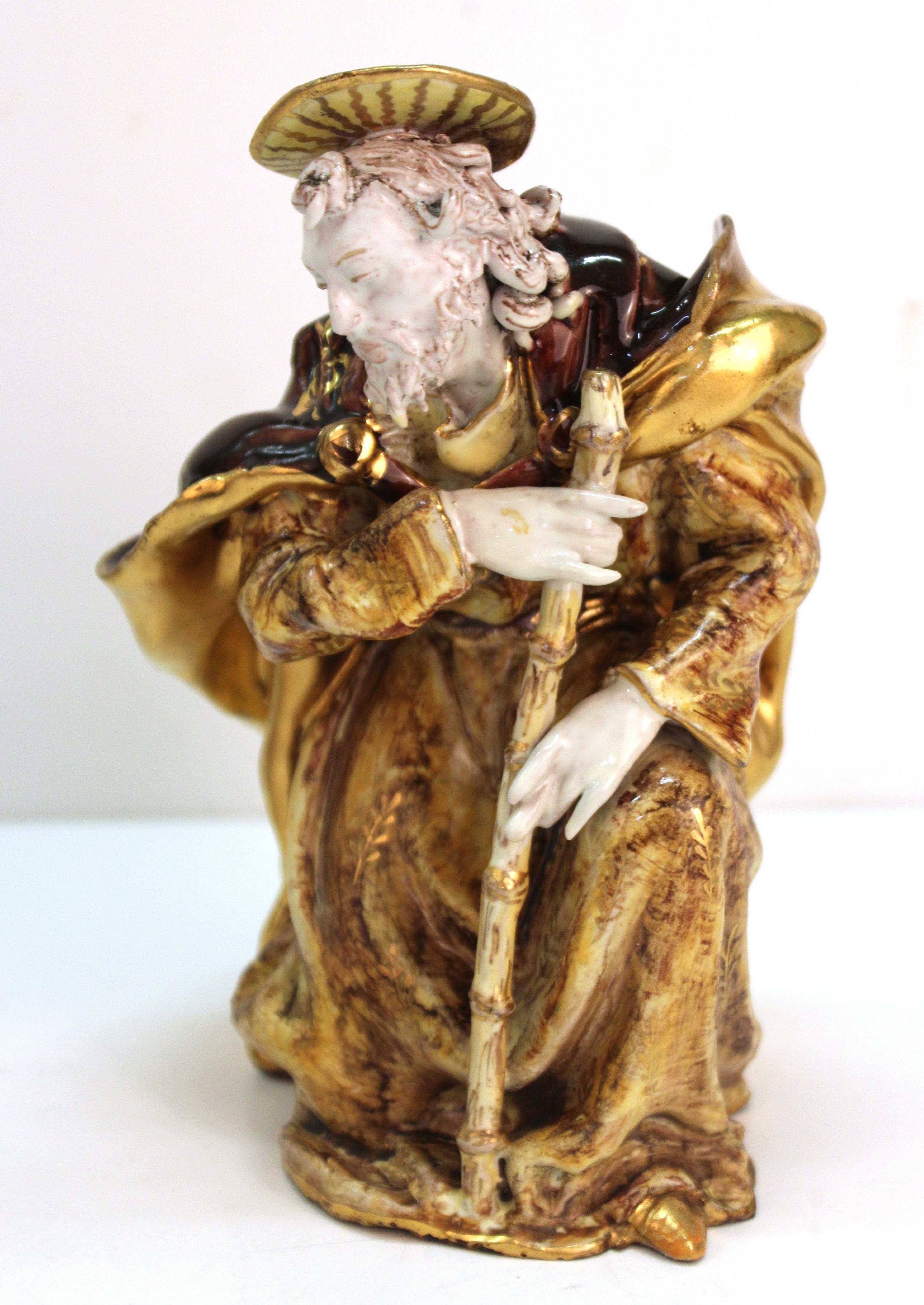 Eugenio Pattarino Italian Glazed Ceramic Nativity Scene 4