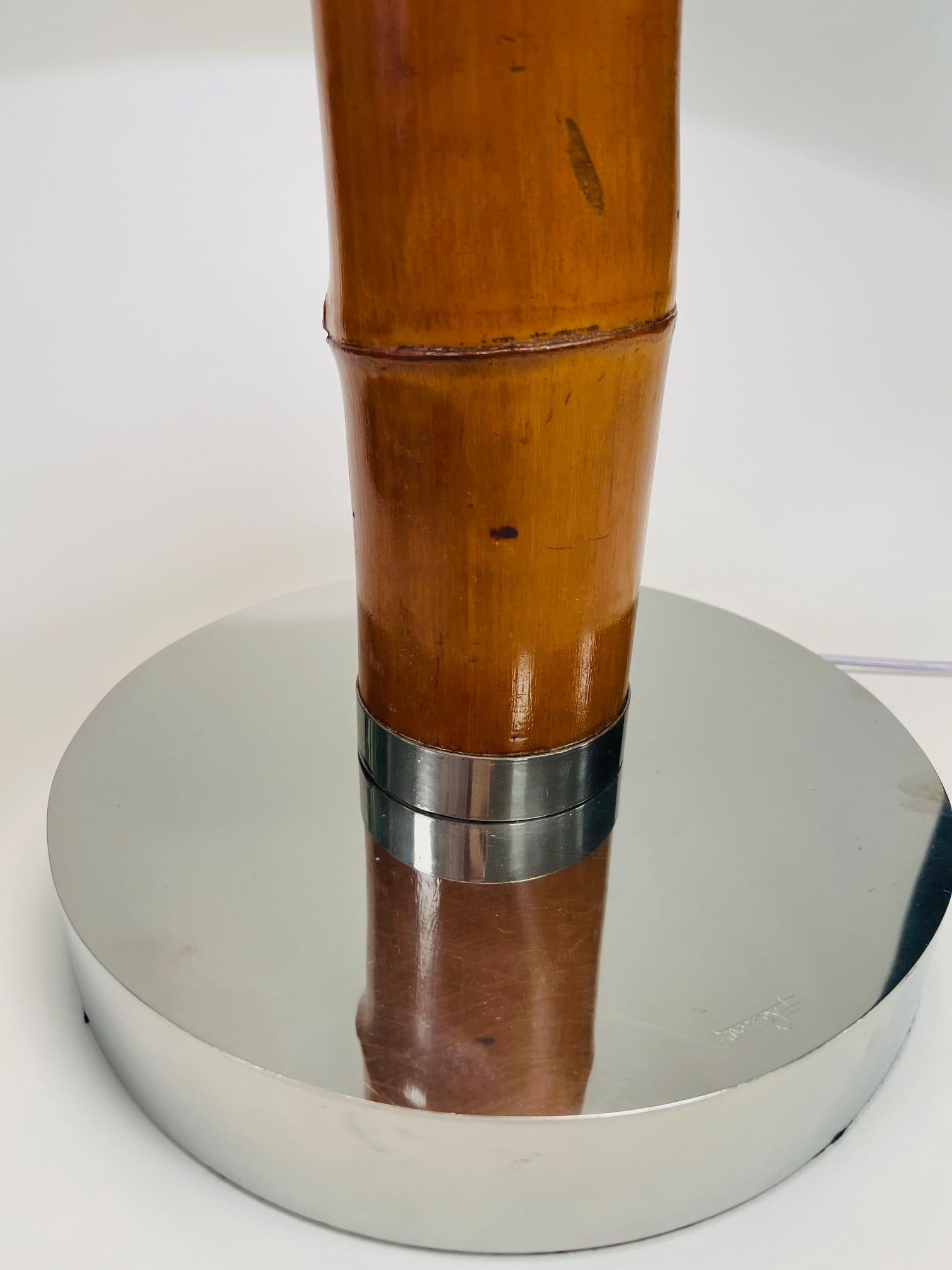 fantastic table lamp signed Eugenio Restelli circa 1960 in the style of Gabriella Crespi.