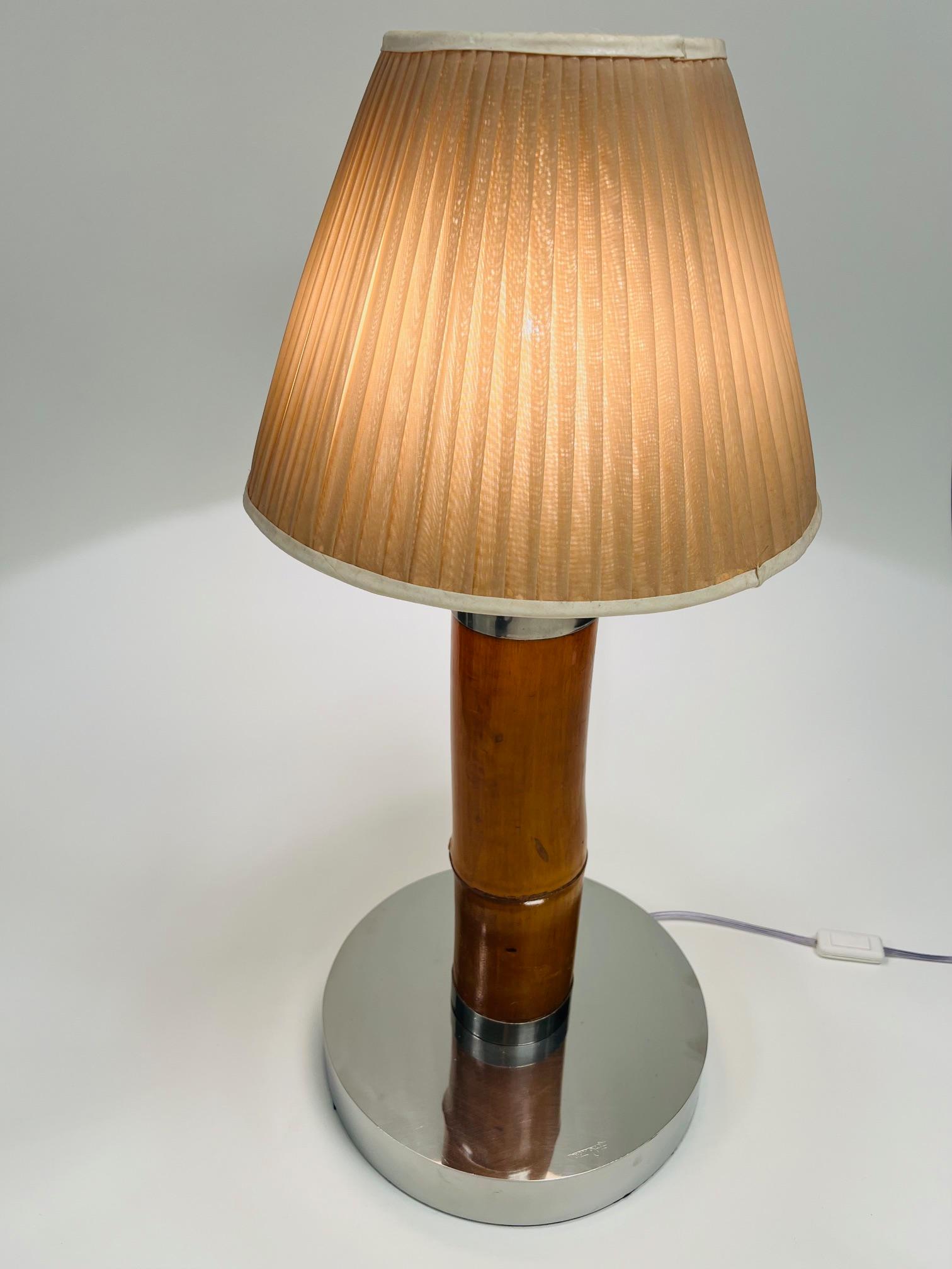Eugenio Restelli pair of tables lamp circa 1960 style Gabriela Crespi. In Good Condition For Sale In Rio De Janeiro, RJ