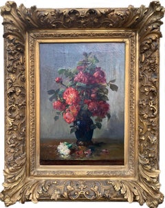 Bouquet de Fleurs" par Eugène Cauchois (1850-1911)