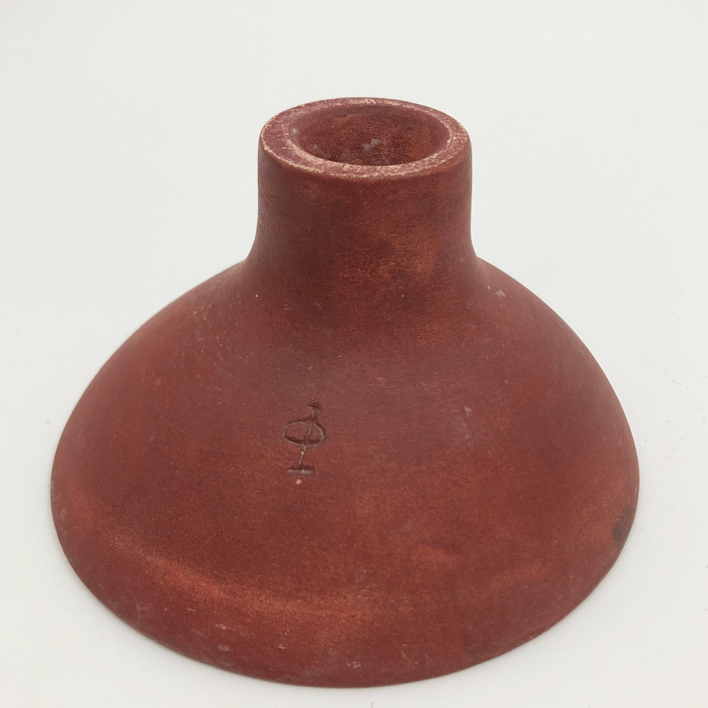 Enameled Eugène Fidler, Decorative Ceramic Bowl or Vide Poche For Sale