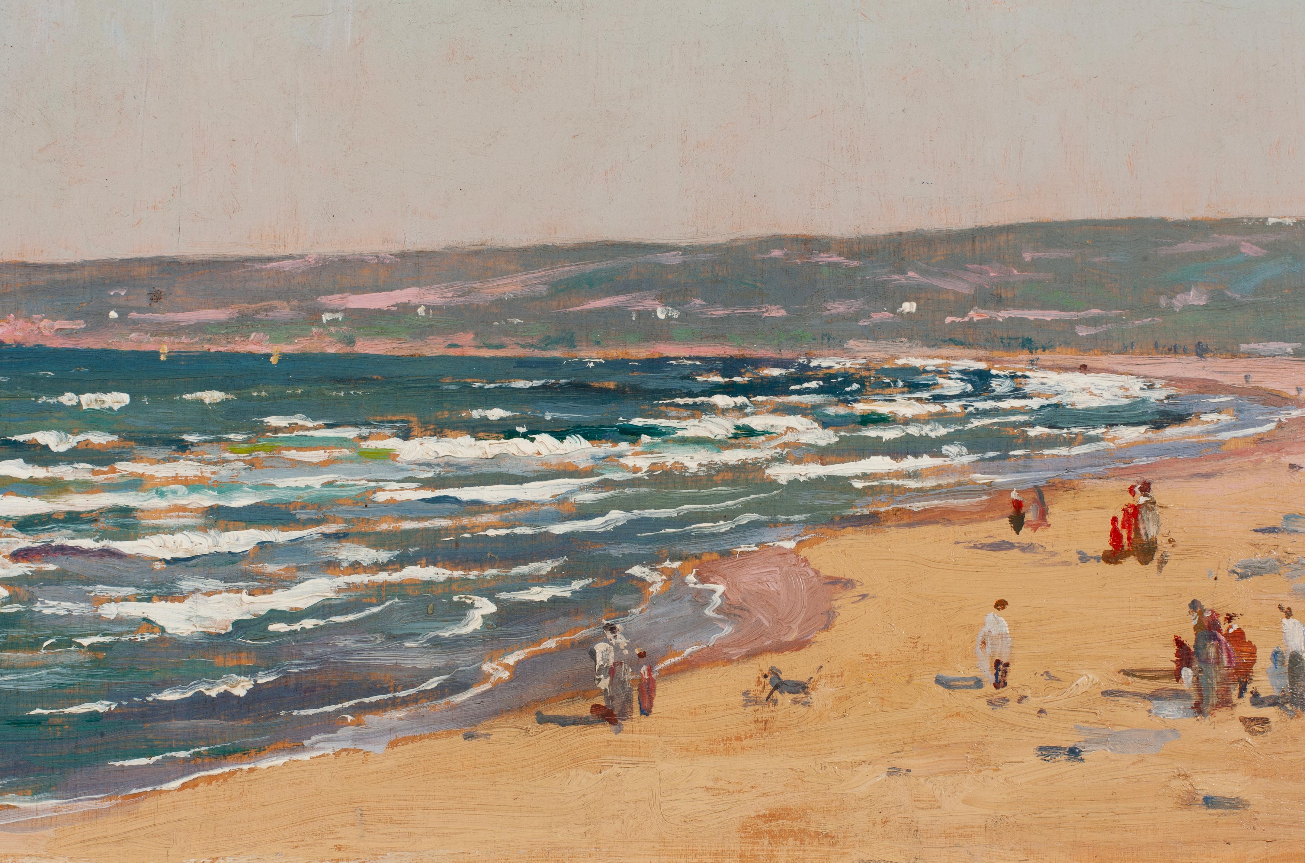 Eugène-François Deshayes (1808-1875) war ein französischer Künstler, der für seine Landschafts- und Meeresbilder bekannt war. Er wurde in Paris geboren und absolvierte zunächst eine Ausbildung als Rechtsanwalt, doch seine Leidenschaft für die Kunst