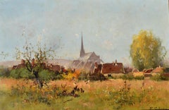 Eugène Galiany aka Eugène GALIEN-LALOUE (1854-1941)  Impressionist Oil Painting