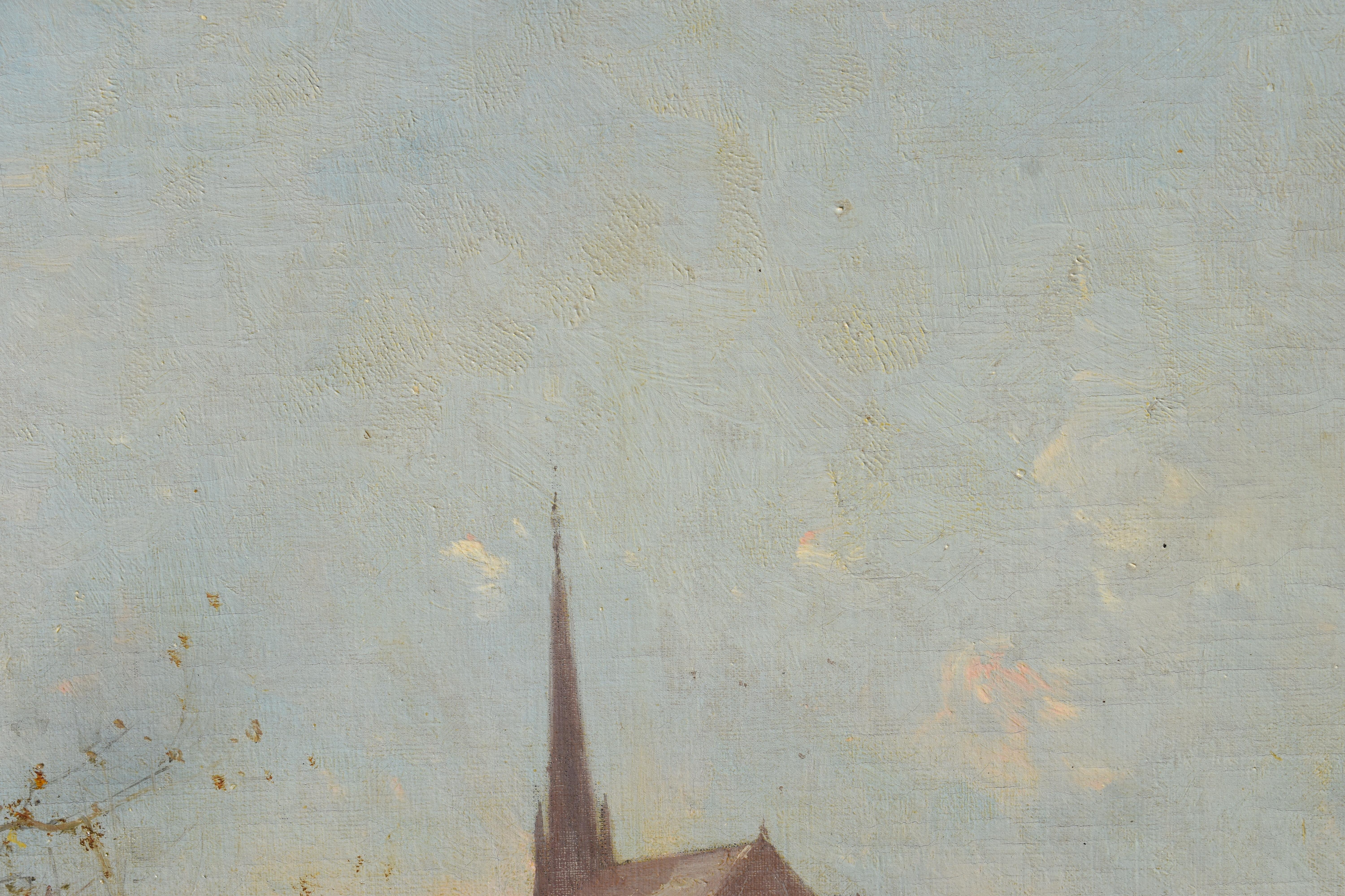 Eugène Galiany alias Eugène GALIEN-LALOUE (1854-1941)  Impressionistisches Ölgemälde im Angebot 4