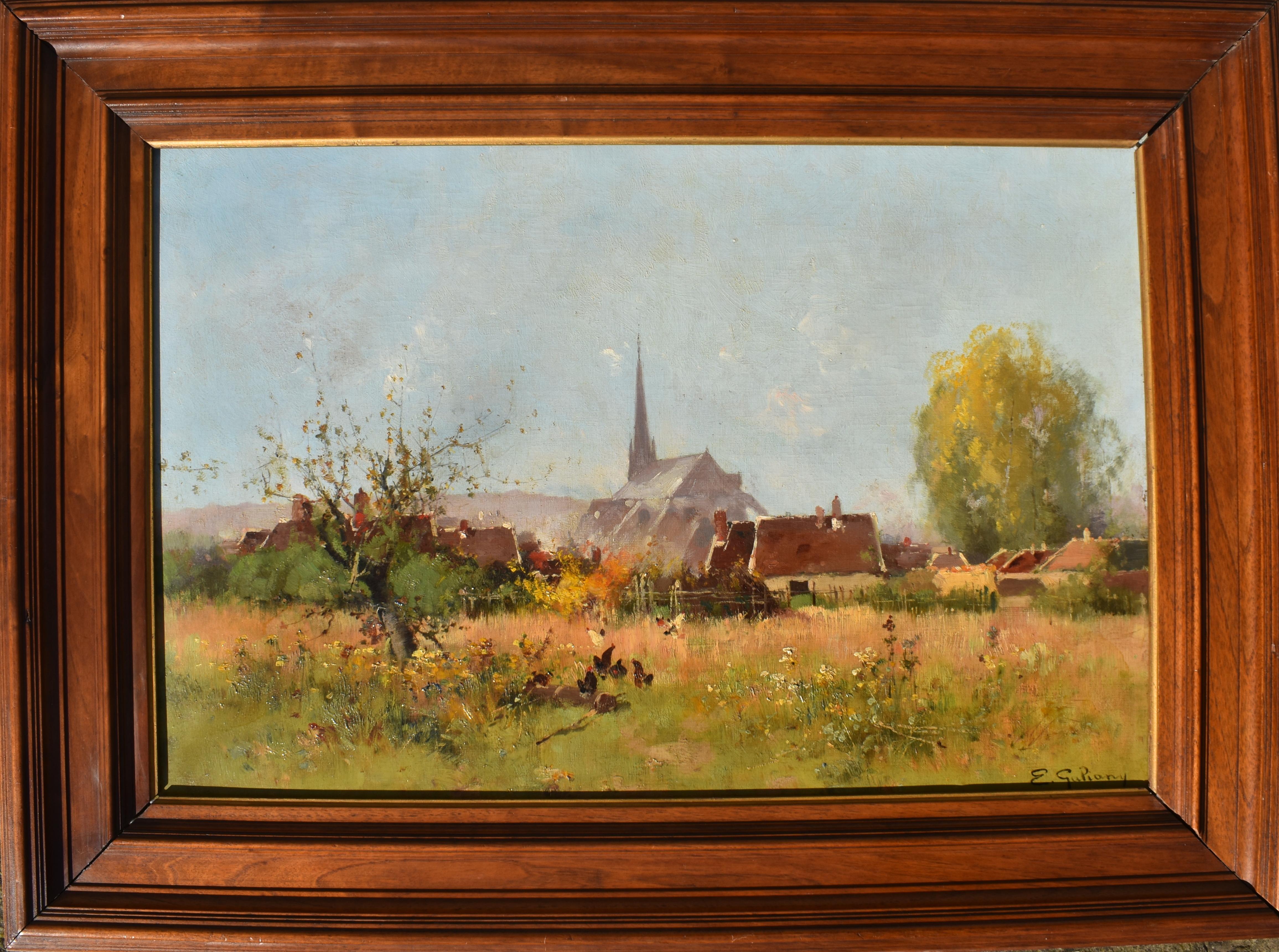 Eugène Galiany alias Eugène GALIEN-LALOUE (1854-1941)  Peinture à l'huile impressionniste