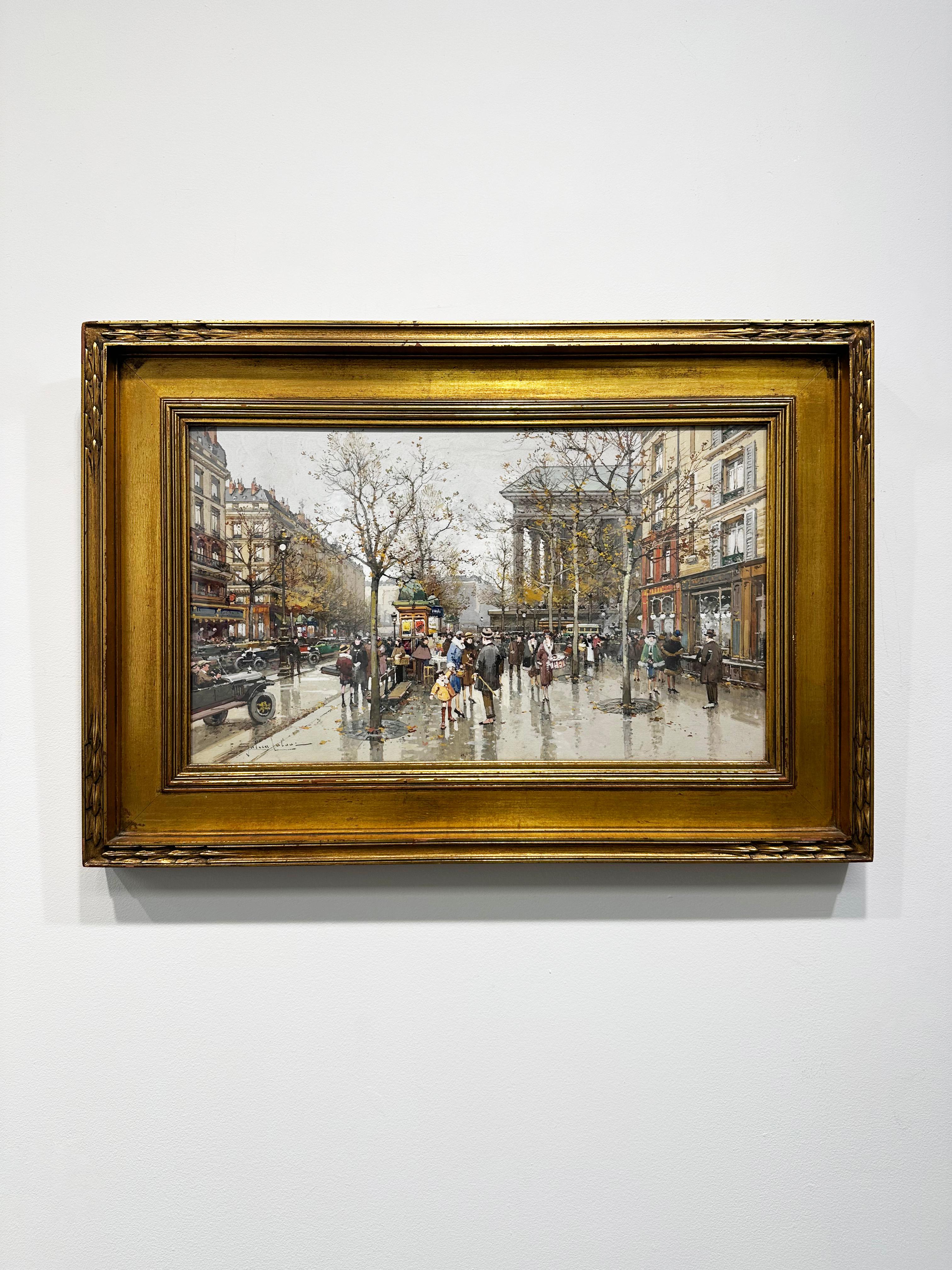 Scène vivante et complexe 