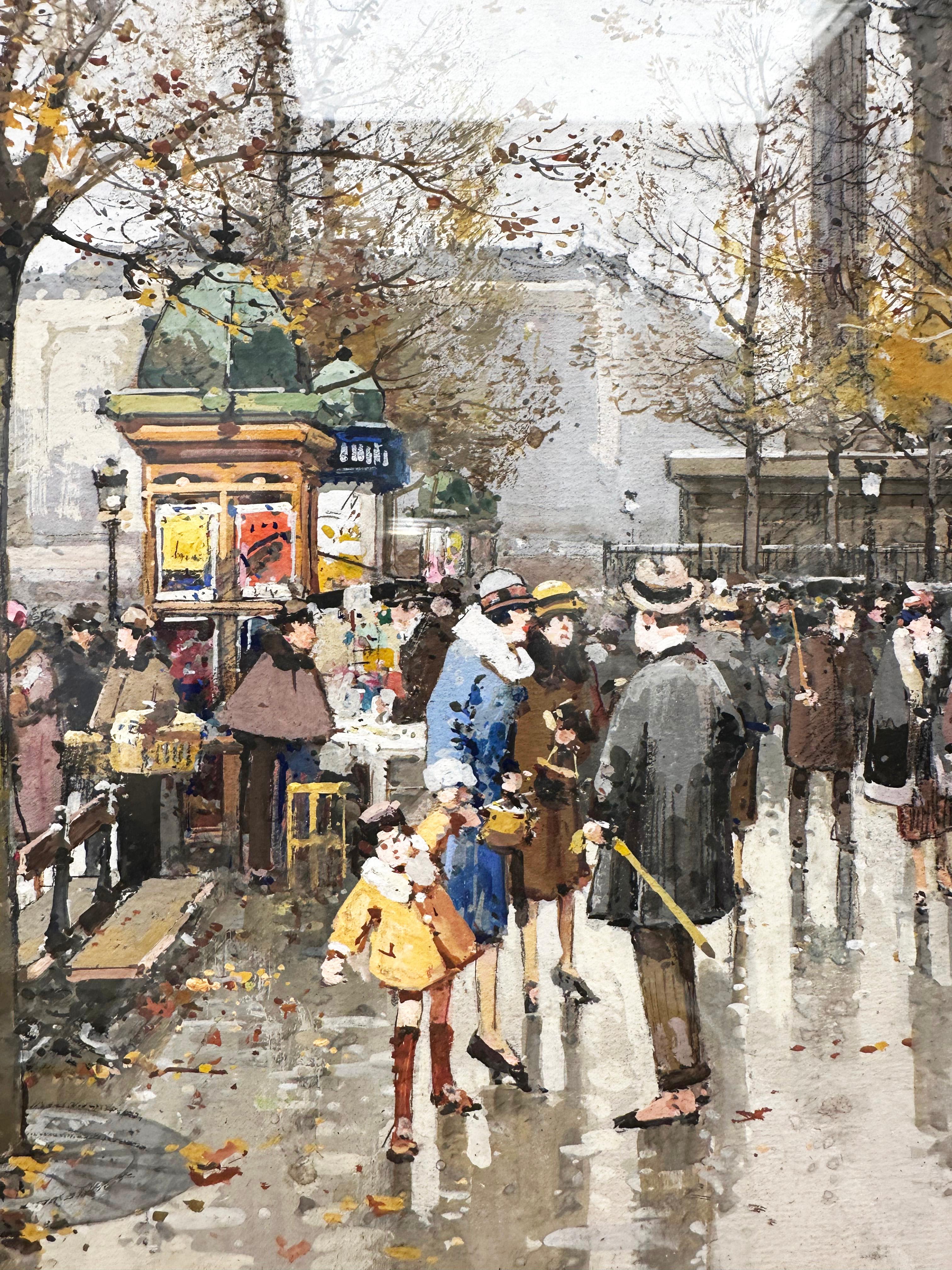 Scène vivante et complexe 