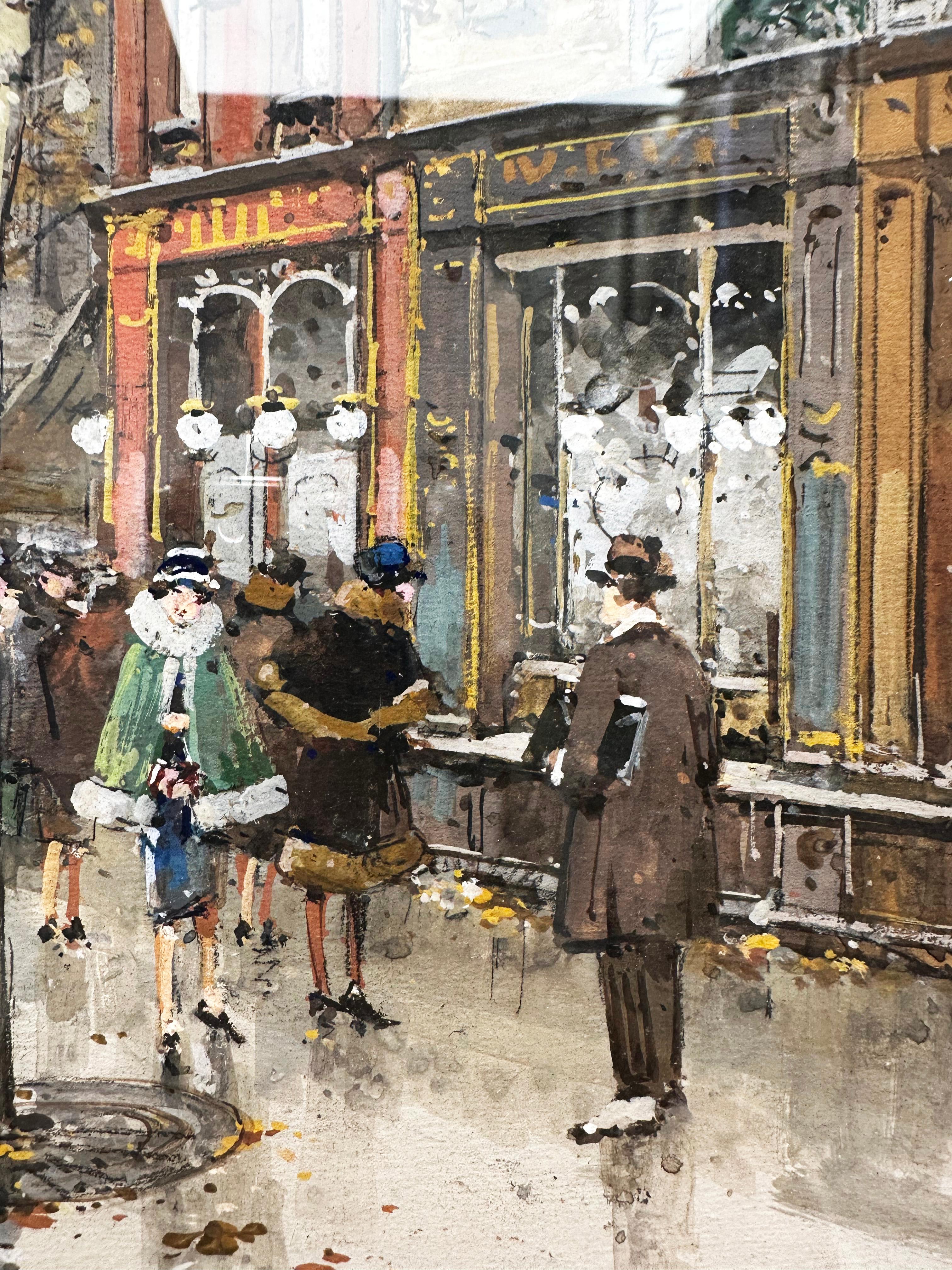 Scène vivante et complexe 