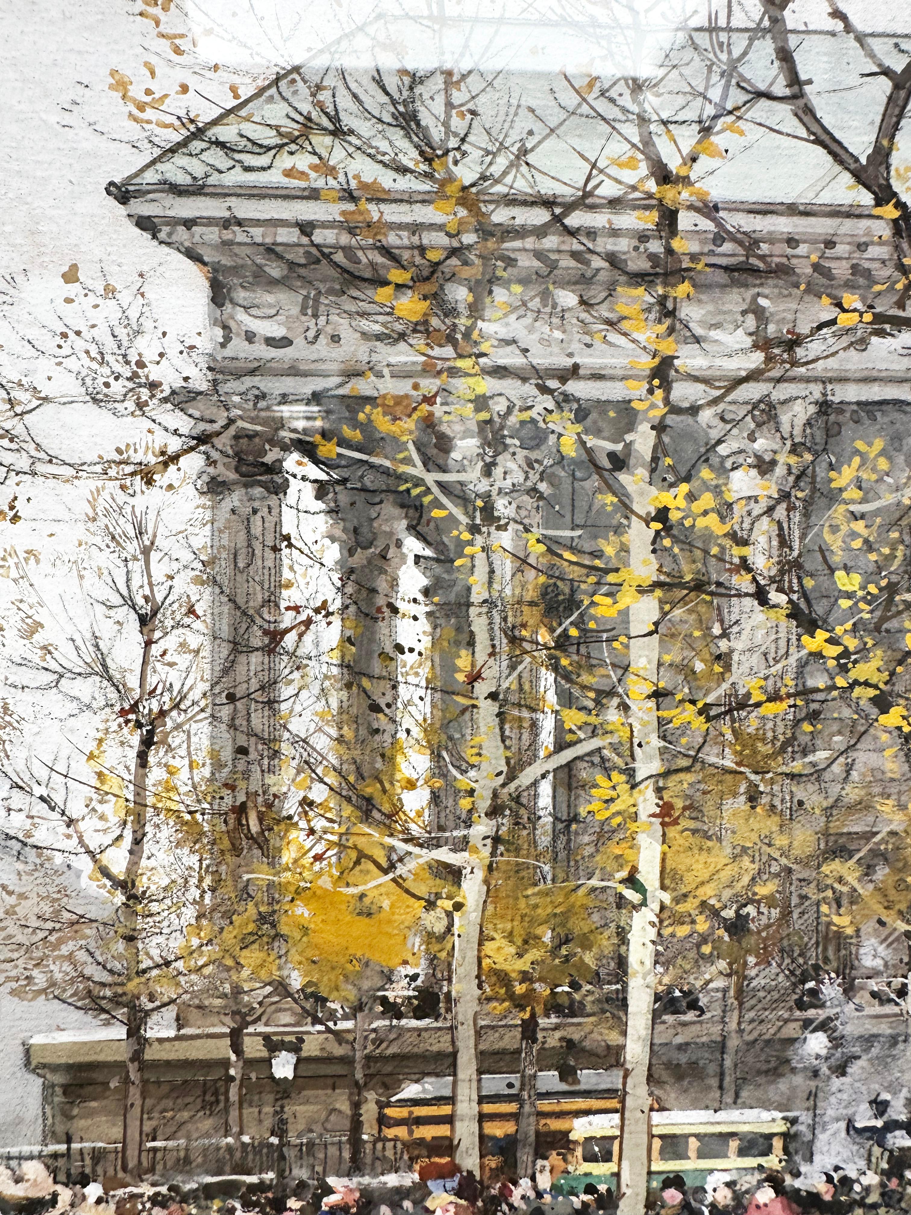 Scène vivante et complexe 