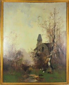 Art of Vintage d'Eugène Galien Laloue - huile signée
