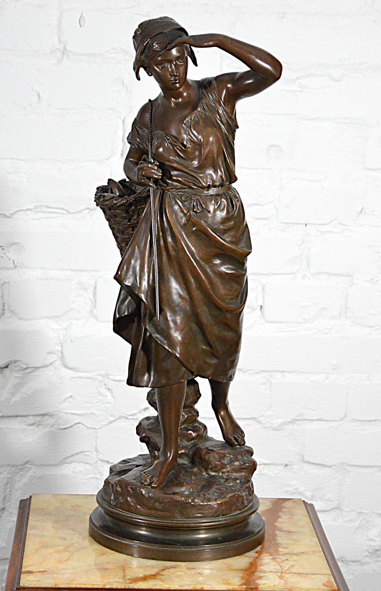 Eugène Laurent (1832-1898), El vigilante de la playa en venta 3