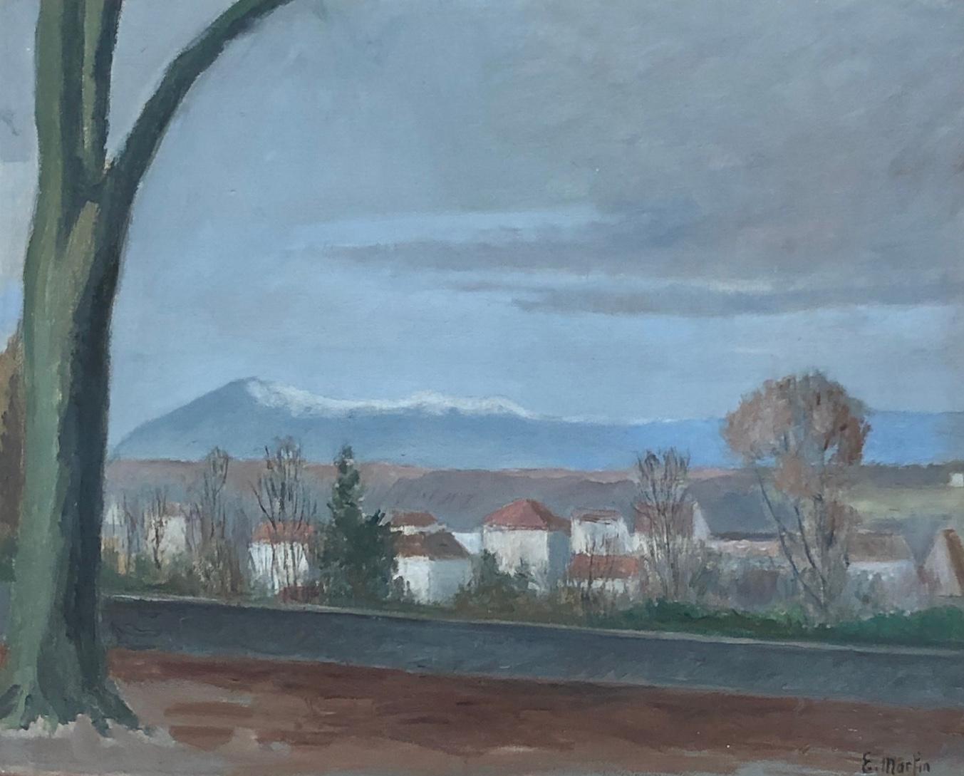 Eugène Louis Martin Landscape Painting - Mountain view
