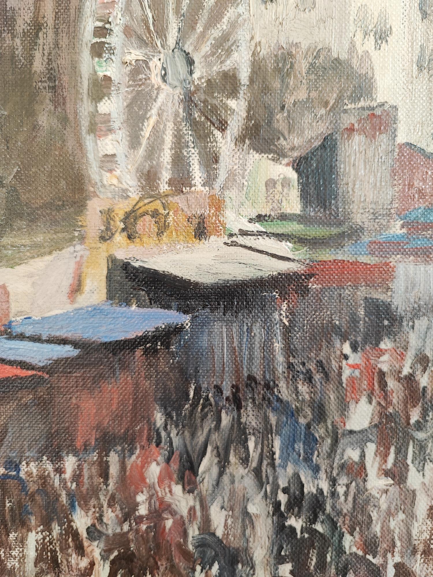 New Year's Day 1937, celebration at the Jardin Anglais, Geneva For Sale 2