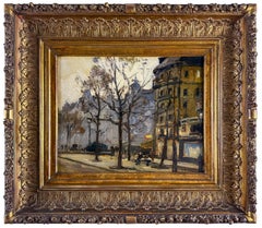 Streets of Montparnasse im Herbst