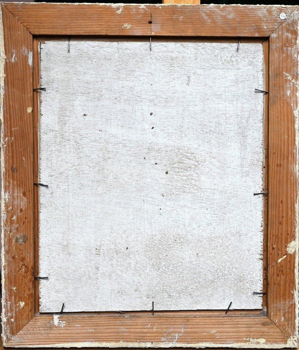 Autoporträt, Original Öl auf Leinwand Nachimpressionist, Eugène Lux (1864-1952) im Angebot 3