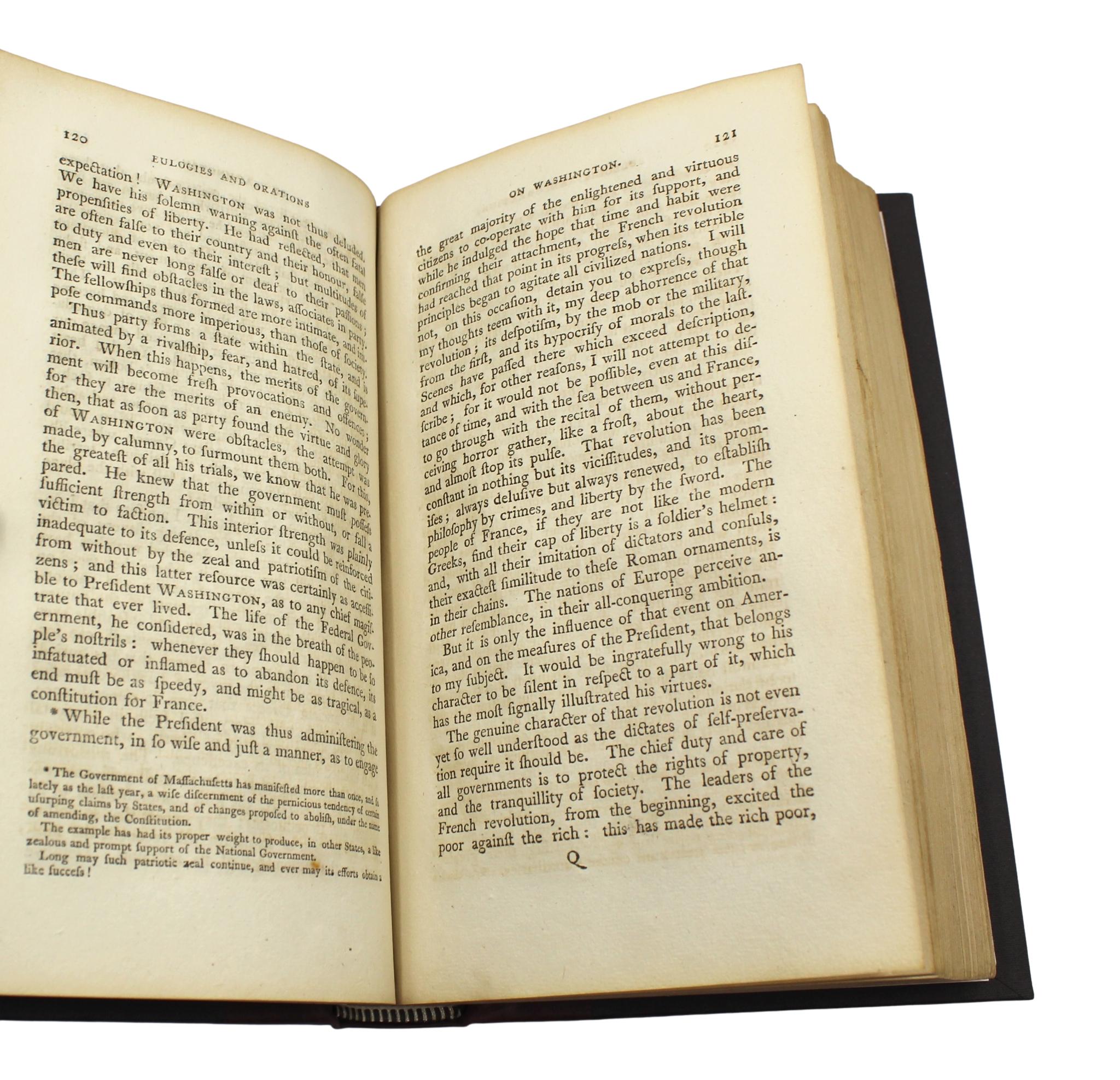 Eulogies and Orations on the Life and Death of General George Washington, 1800 2