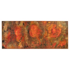 Eunice Jensen Parsons Abstract 1950's Mid Century Painting