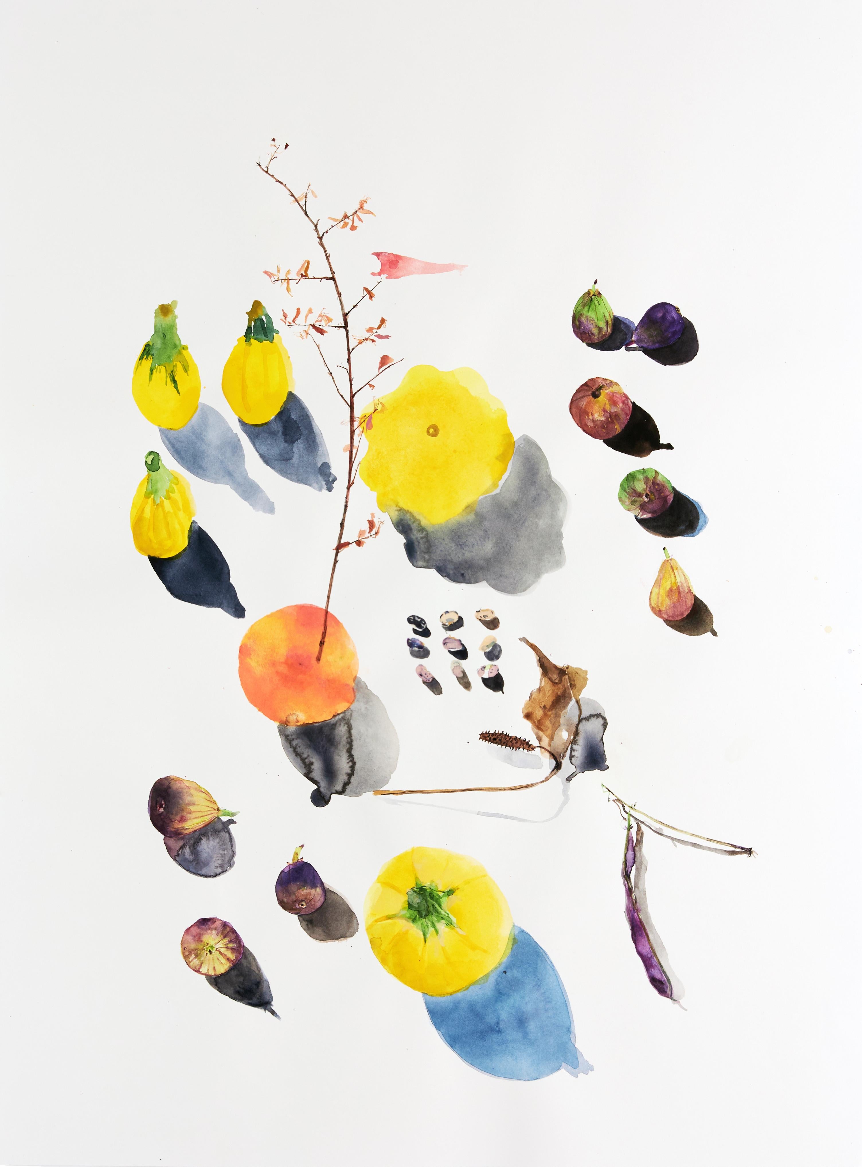 Eunju Kang Still-Life Painting - Seeds