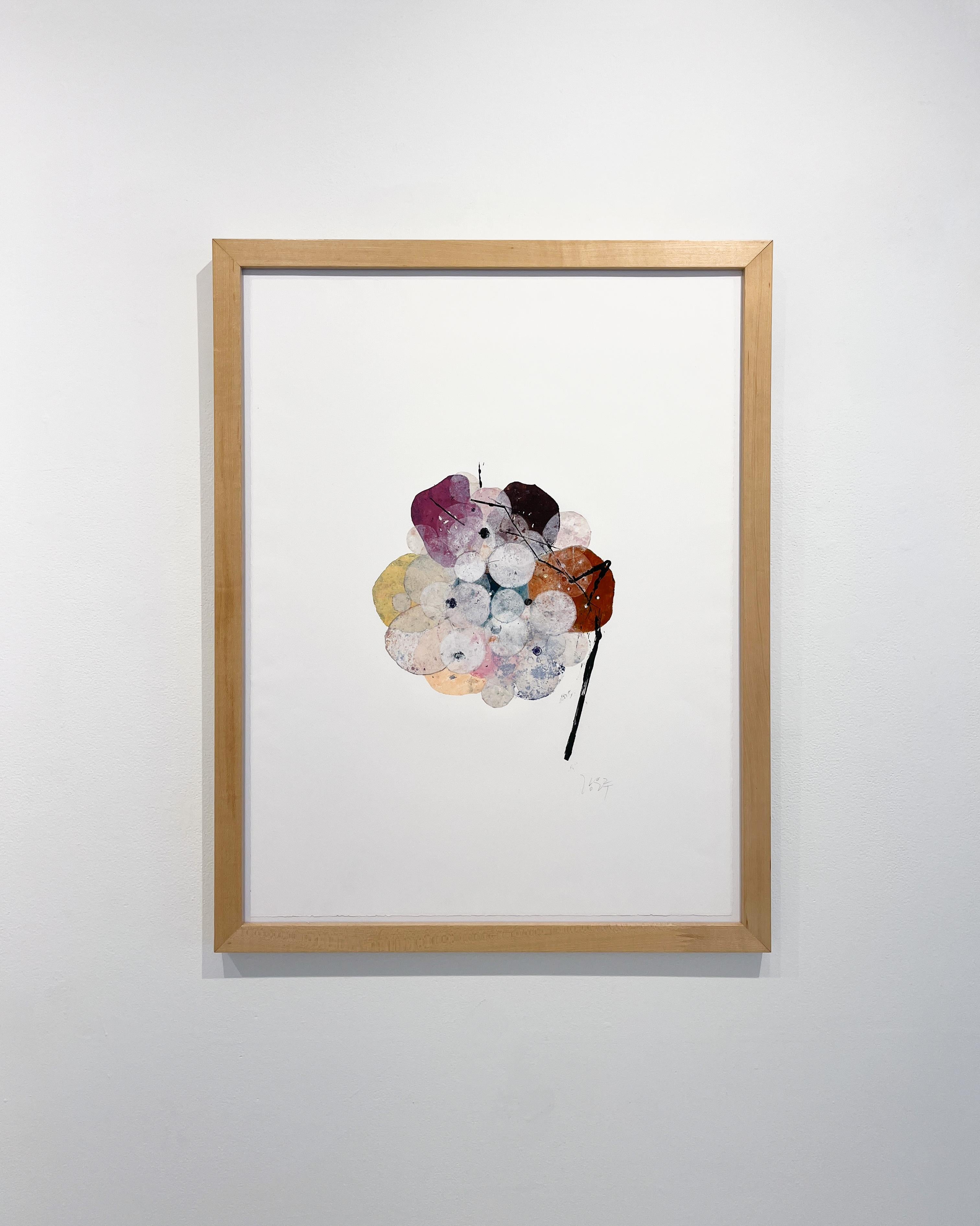 Reunidos  (floral, naturaleza muerta, acuarela, colores vivos, flores) en venta 1