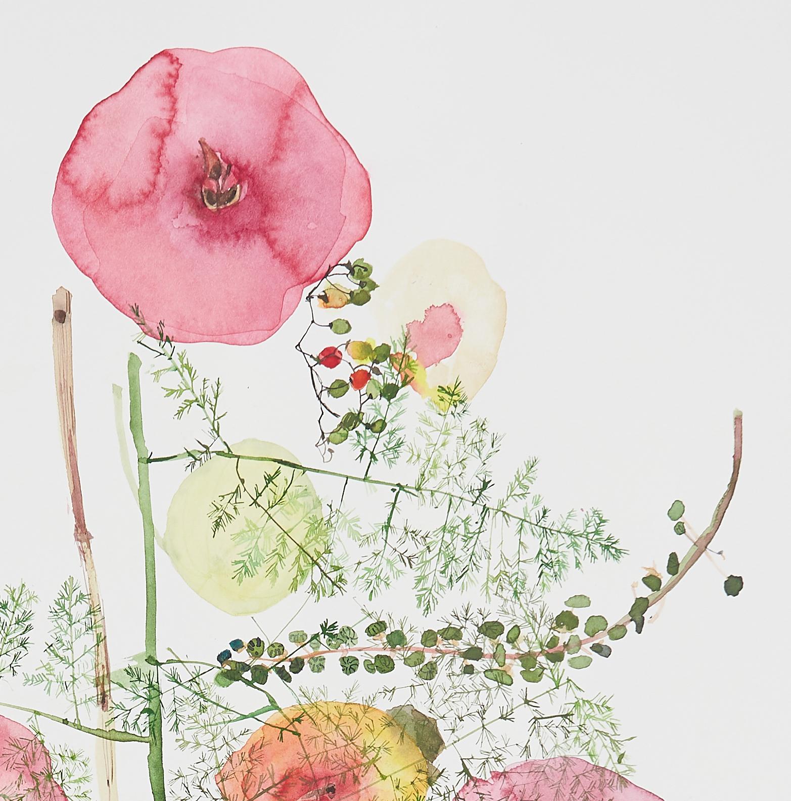 Aquarell auf Papier
32 x 25 Zoll gerahmt