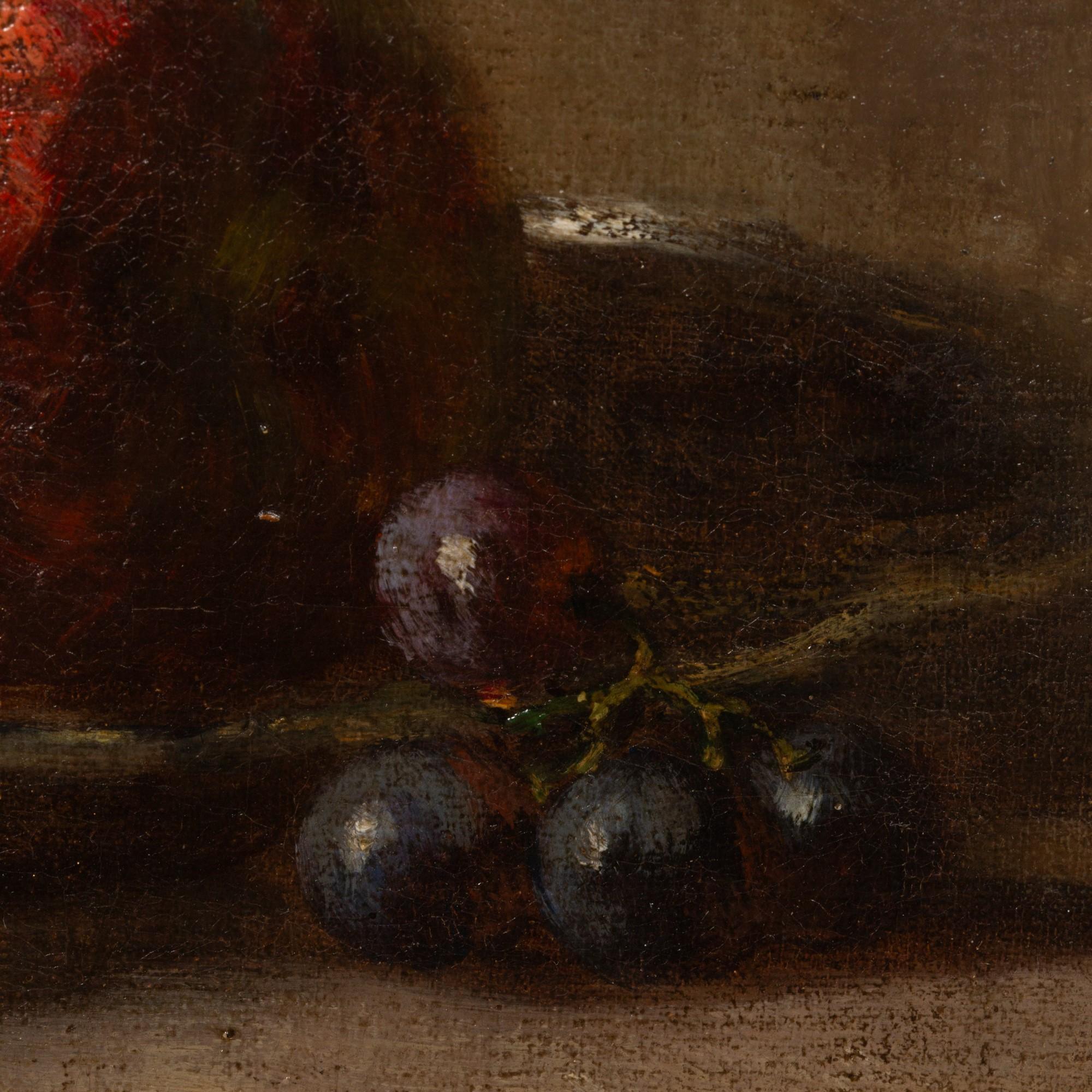 Still Life with Fruits by Euphémie Muraton (1840-1914) For Sale 4