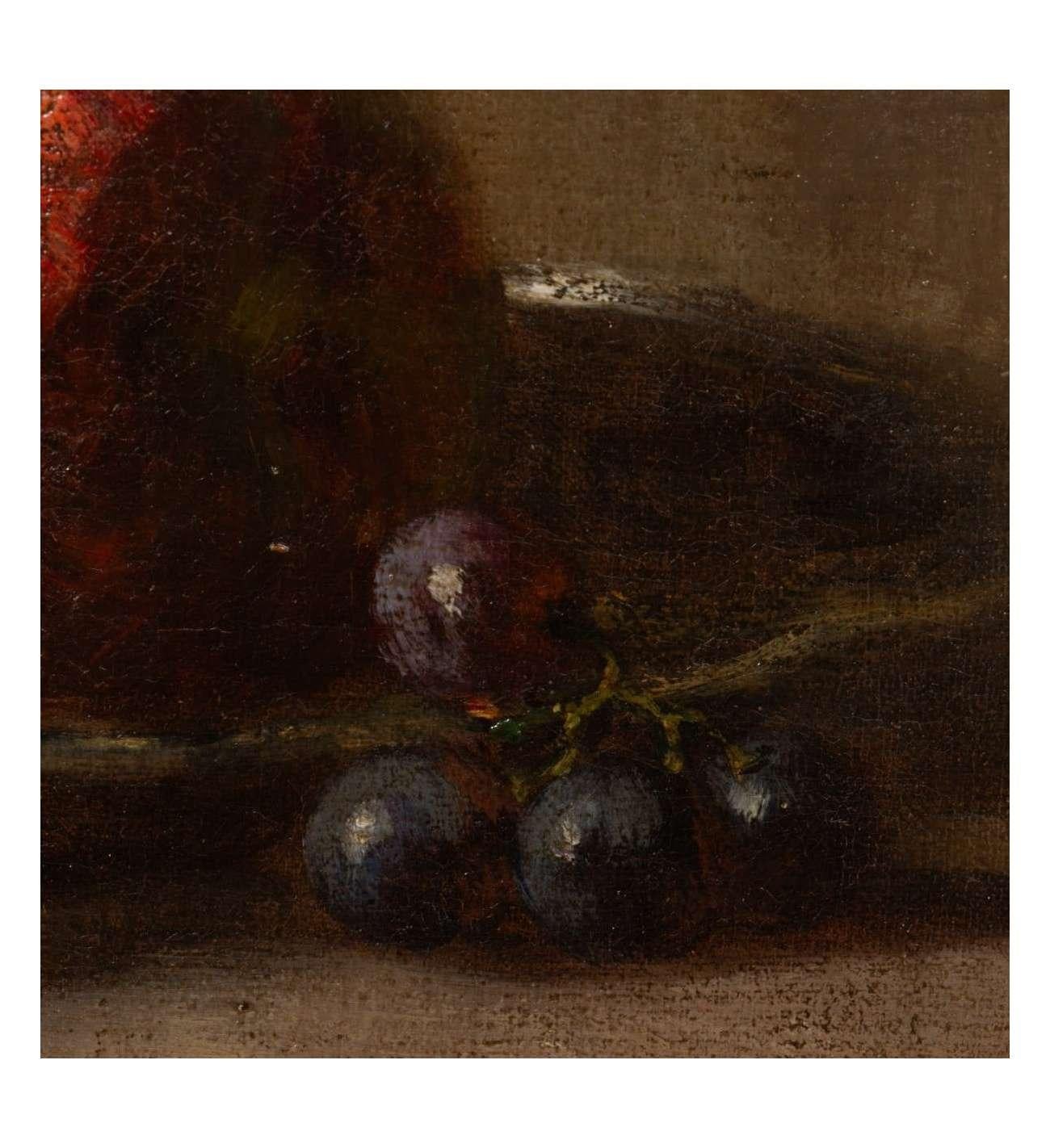 19th century still life painting By Euphémie Muraton (1840-1914), Oil on canvas For Sale 1