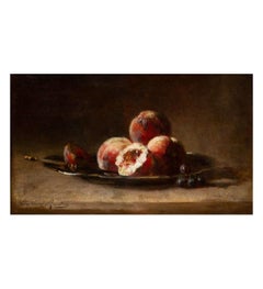 19th century still life painting By Euphémie Muraton (1840-1914), Oil on canvas