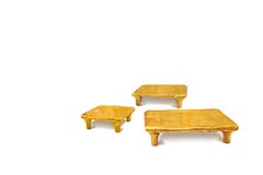 Euphoria Coffee Table in Brass by Scarlet Splendour