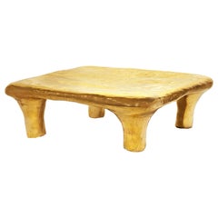 Euphoria Coffee Table in Brass by Scarlet Splendour