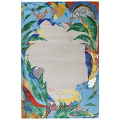 Euphoria Hand-knotted Tibetan Wool and Silk Rug by Sarabande Euphoria Hand-knotted Tibetan Wool and Silk Rug by Sarabande