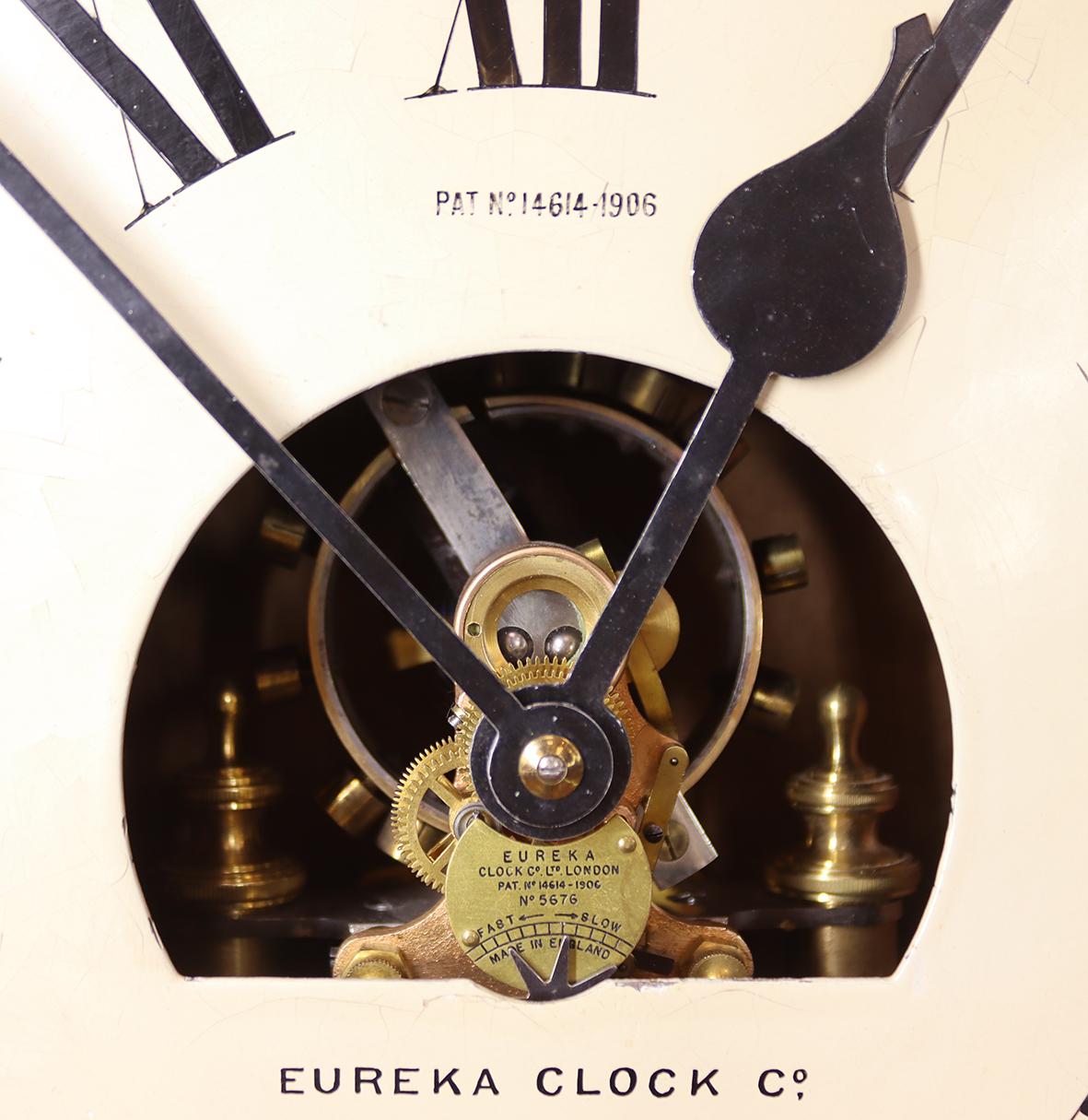 English Eureka Clock Company, London. Dial Clock For Sale