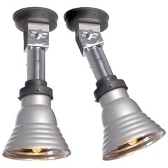 Euro Mercury Glass Articulated Wall Spot Lights