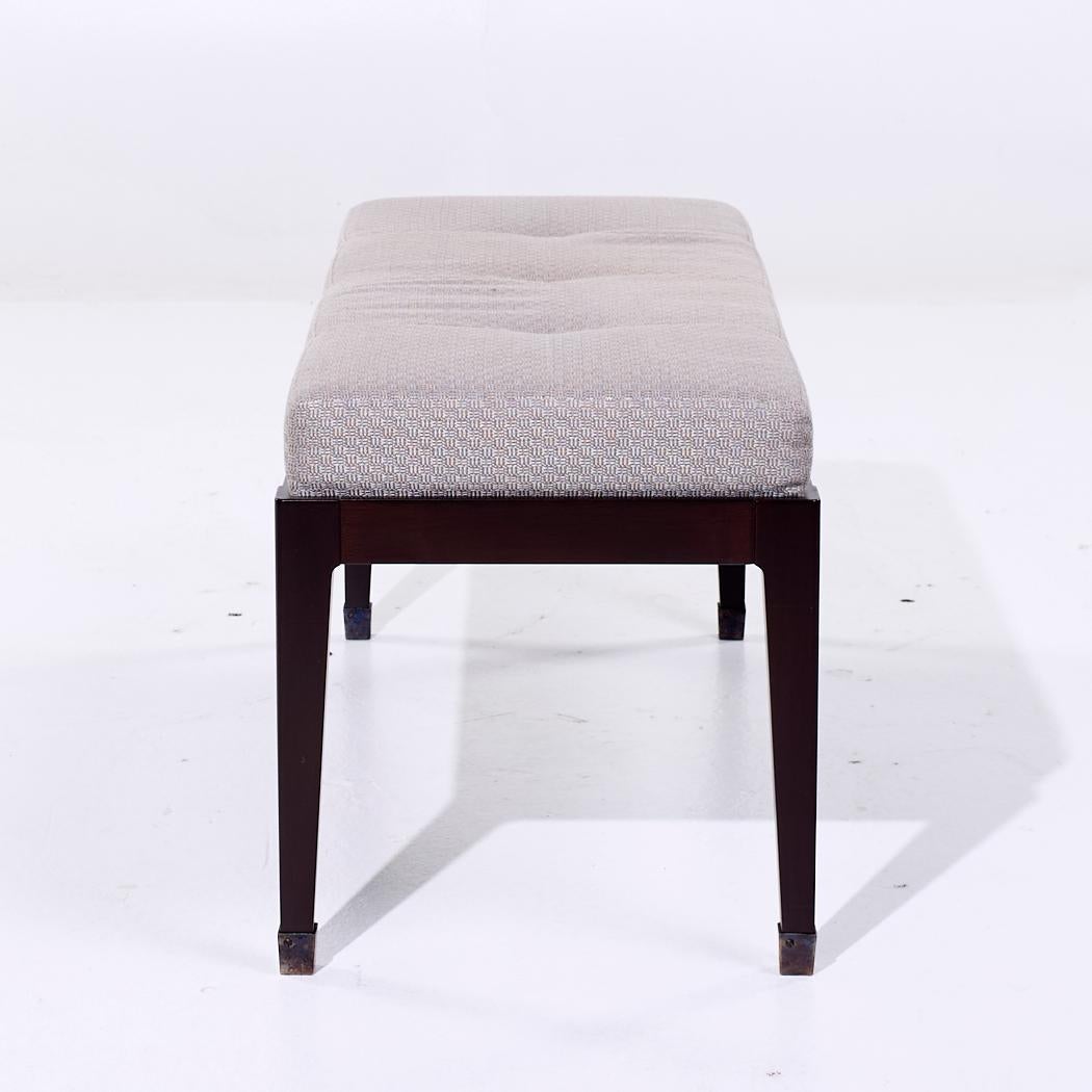 American Eurocraft Walnut Bench For Sale