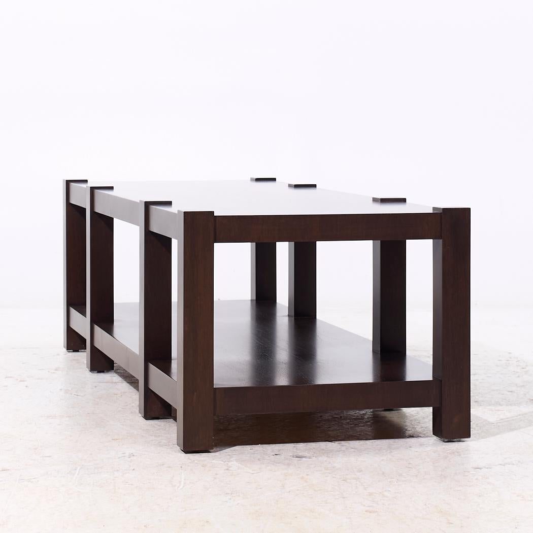 Eurocraft Walnut Coffee Table im Zustand „Gut“ im Angebot in Countryside, IL