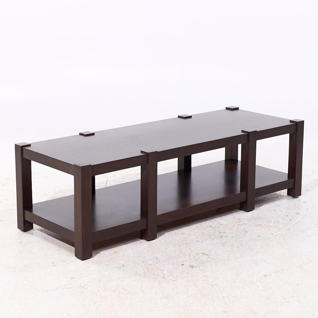 Eurocraft Walnut Coffee Table (20. Jahrhundert) im Angebot