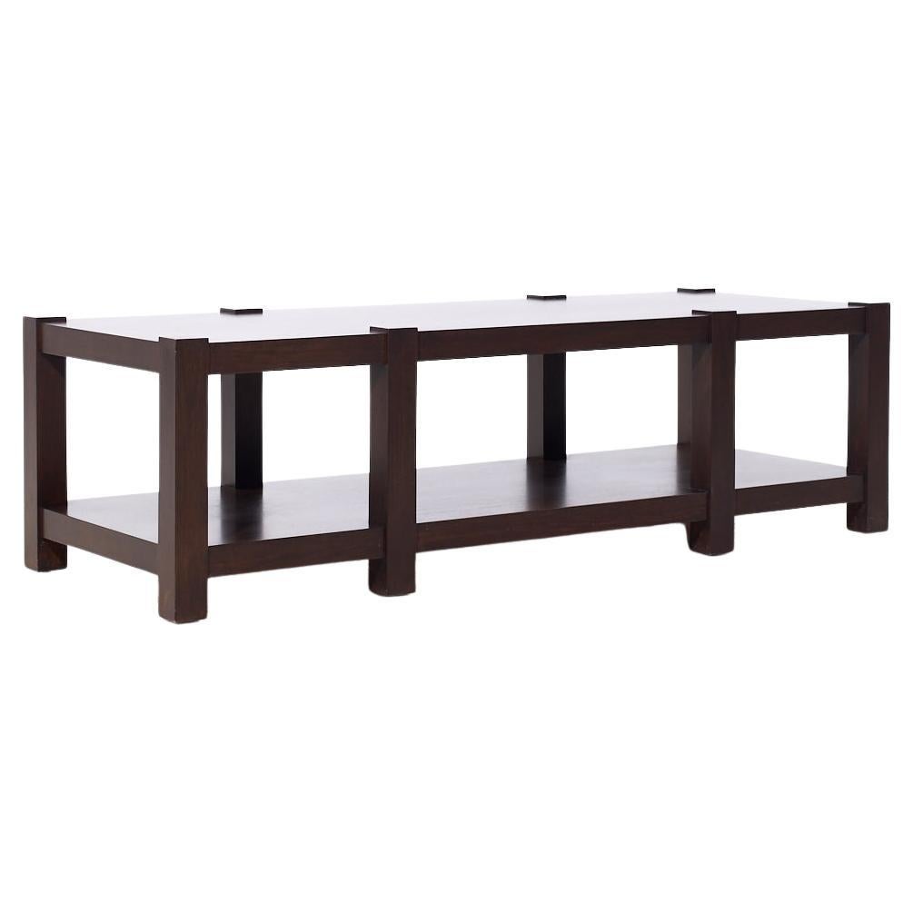 Eurocraft Walnut Coffee Table im Angebot